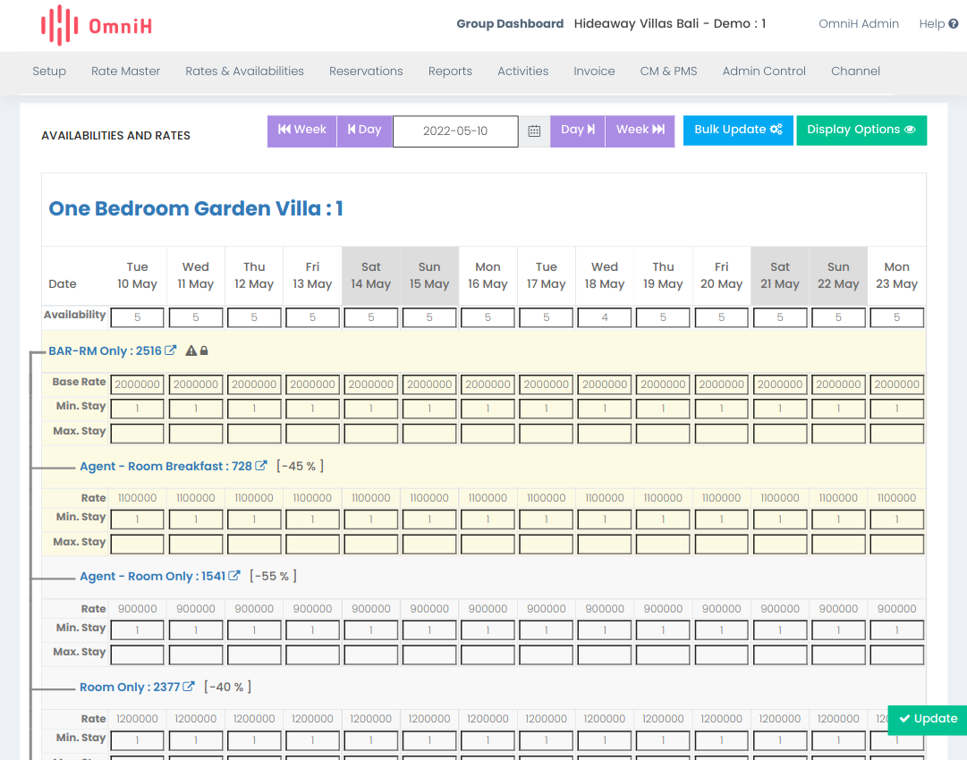 Preview of Omni Hotelier Extranet Project